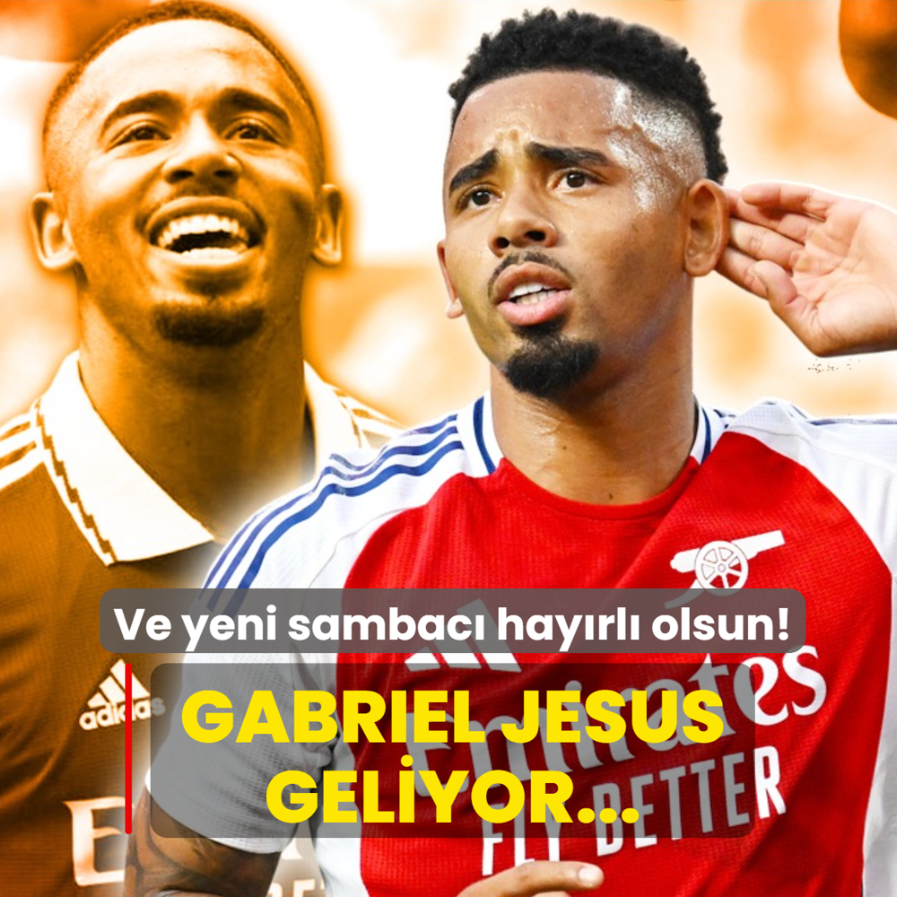 Ve yeni sambac� hay�rl� olsun! Gabriel Jesus geliyor...