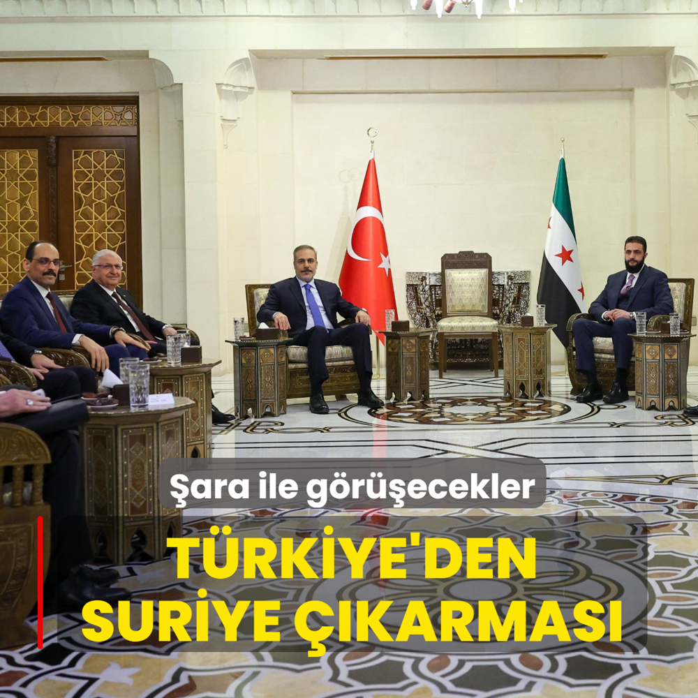 T�rkiye'den Suriye ��karmas�... �ara ile g�r��ecekler