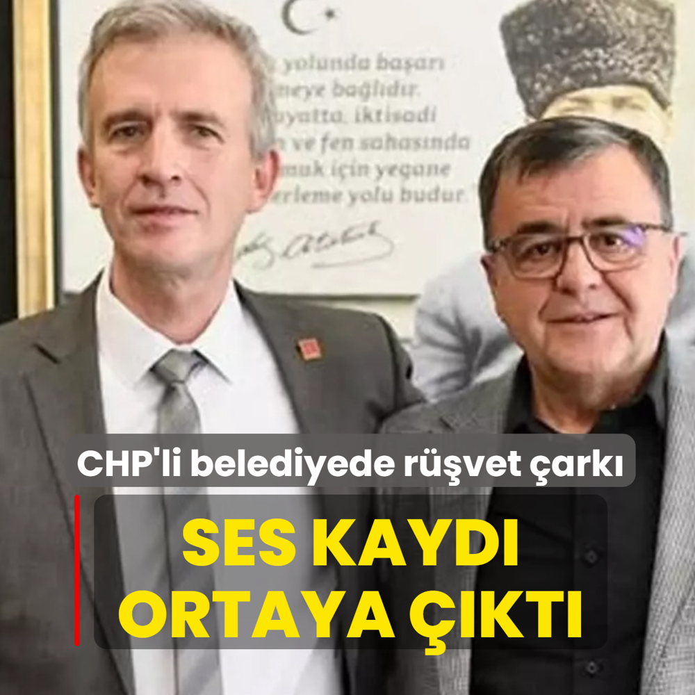 CHP'li belediyede r��vet skandal�... Ses kayd� ortaya ��kt�