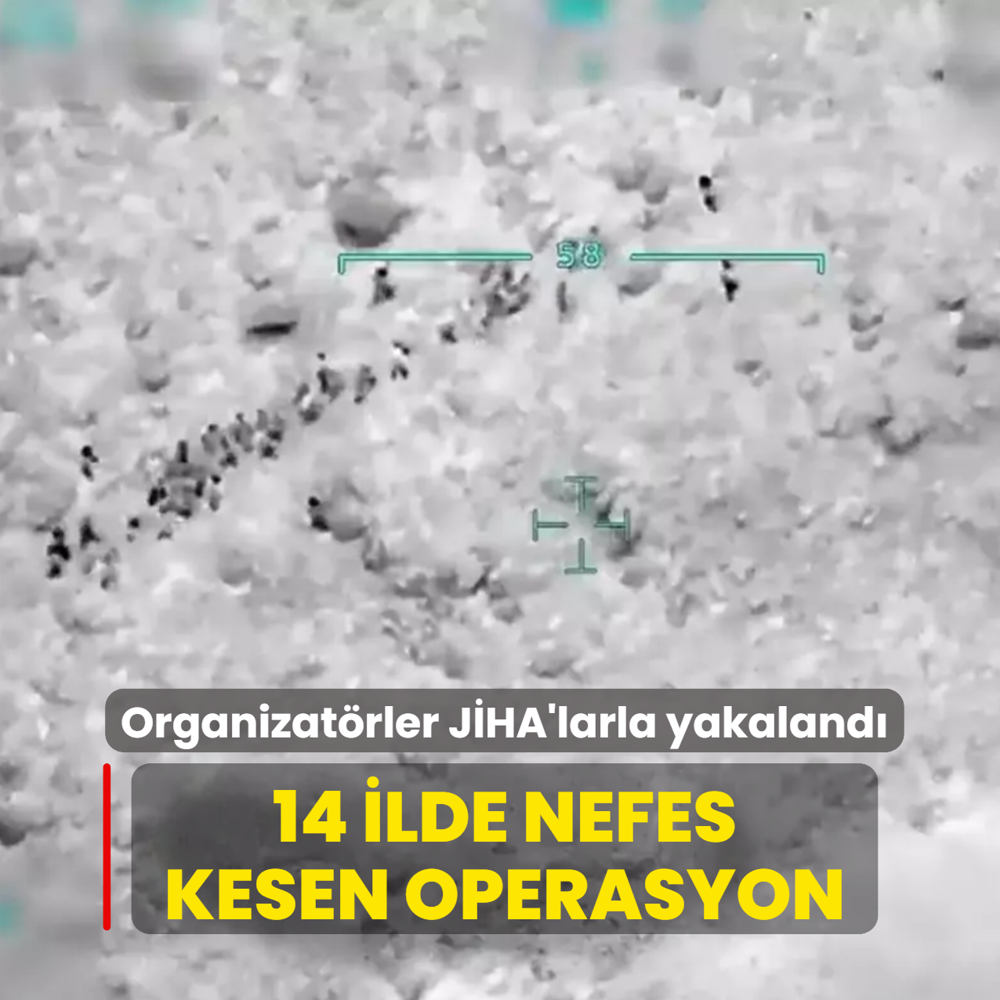 Onlarca organizat�r J�HA'larla yakaland�! 14 ilde nefes kesen operasyon