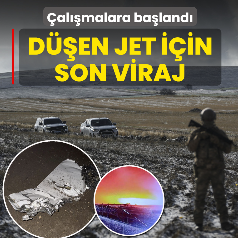 D��en jet i�in son viraj! �al��malara ba�land�