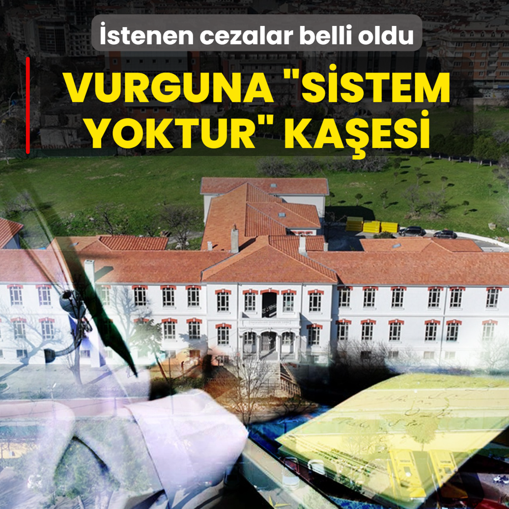 Vurguna �Sistem Yoktur� ka�esi! �stenen cezalar belli oldu