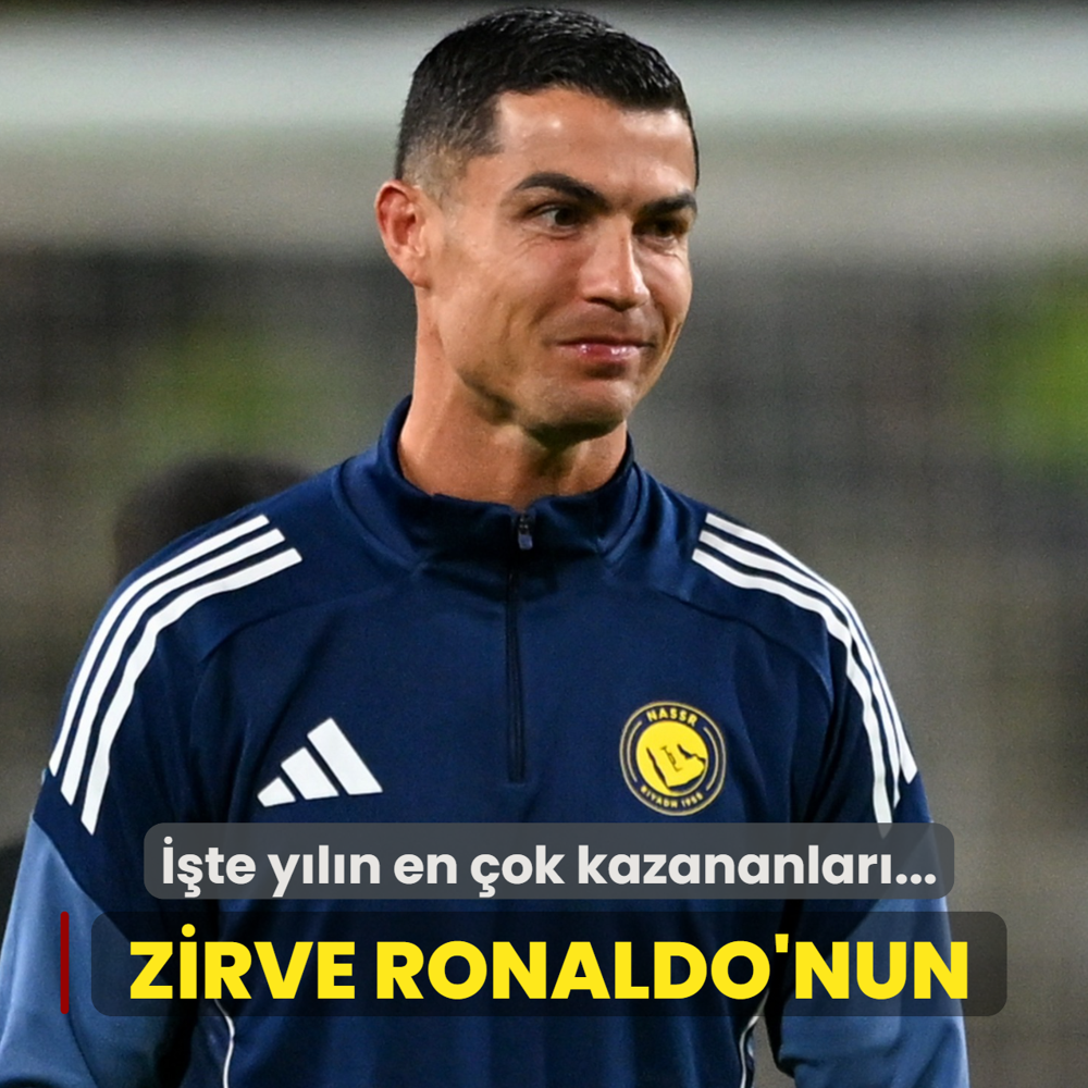 Zirvede Cristiano Ronaldo var! ��te y�l�n en �ok kazananlar�...