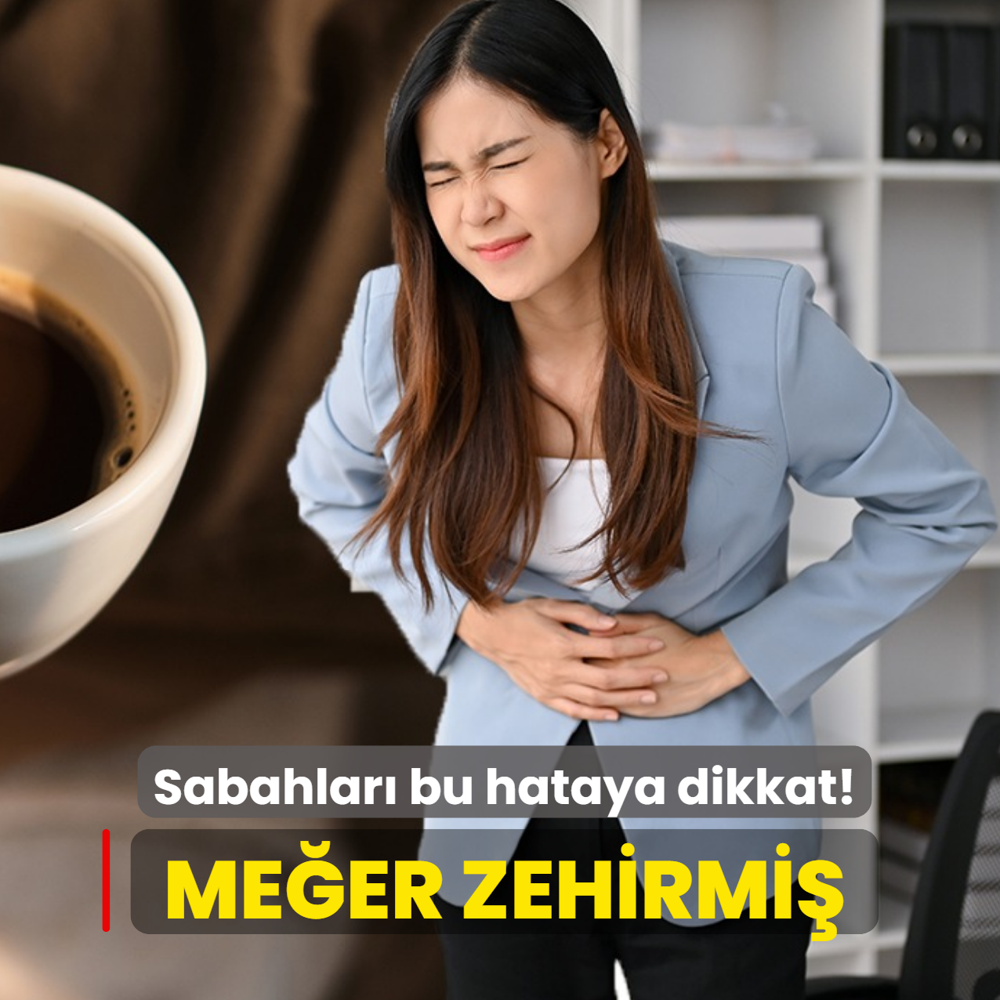 Her g�n a� karn�na i�iyoruz ama me�er zehirmi�! Uzmanlar o al��kanl�k i�in uyard�