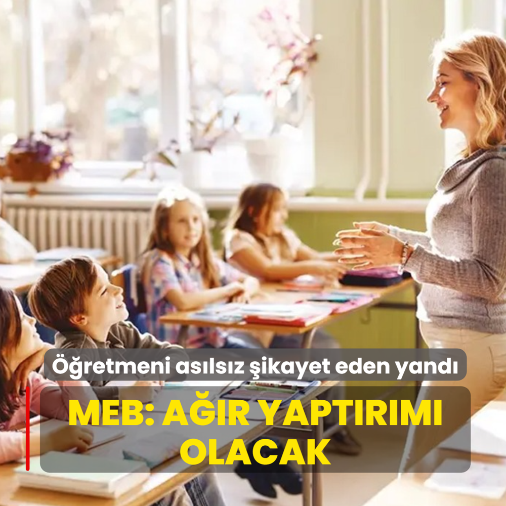 ��retmeni as�ls�z �ikayet eden yand�