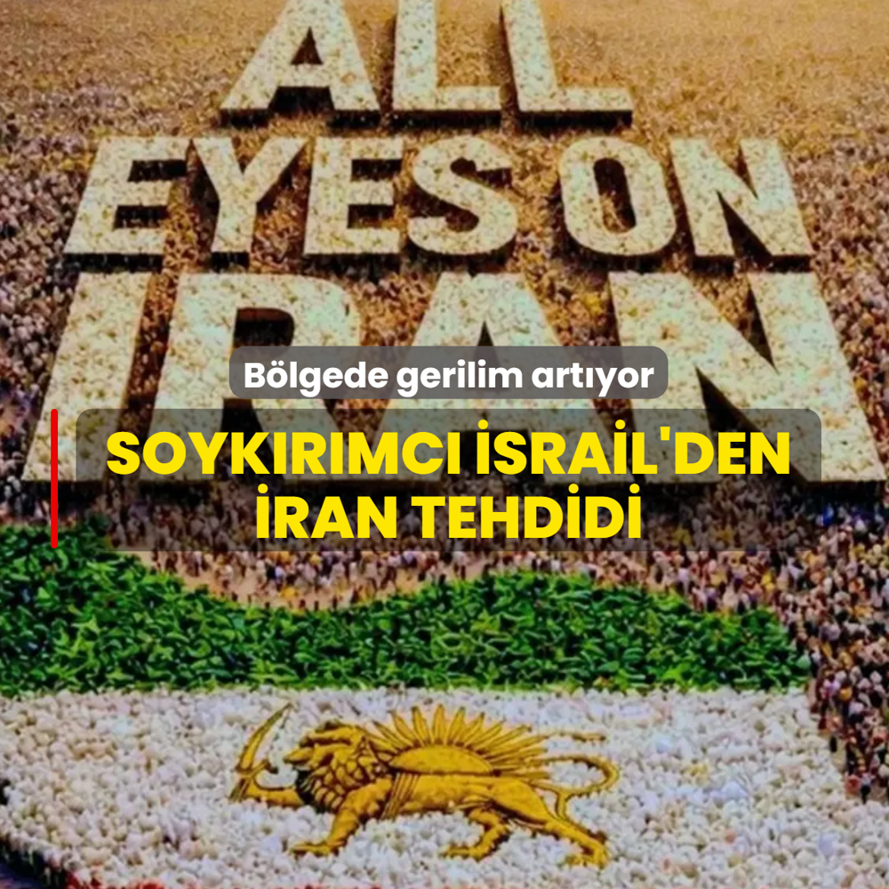 B�lgede gerilim art�yor... Soyk�r�mc� �srail'den �ran payla��m�