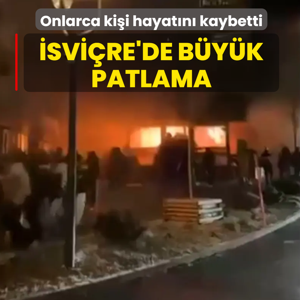 �svi�re'de kayak merkezinde patlama: Onlarca ki�i hayat�n� kaybetti