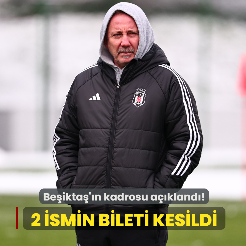 Be�ikta�'�n Antalyaspor ma�� kamp kadrosu a��kland�! 2 ismin bileti kesildi