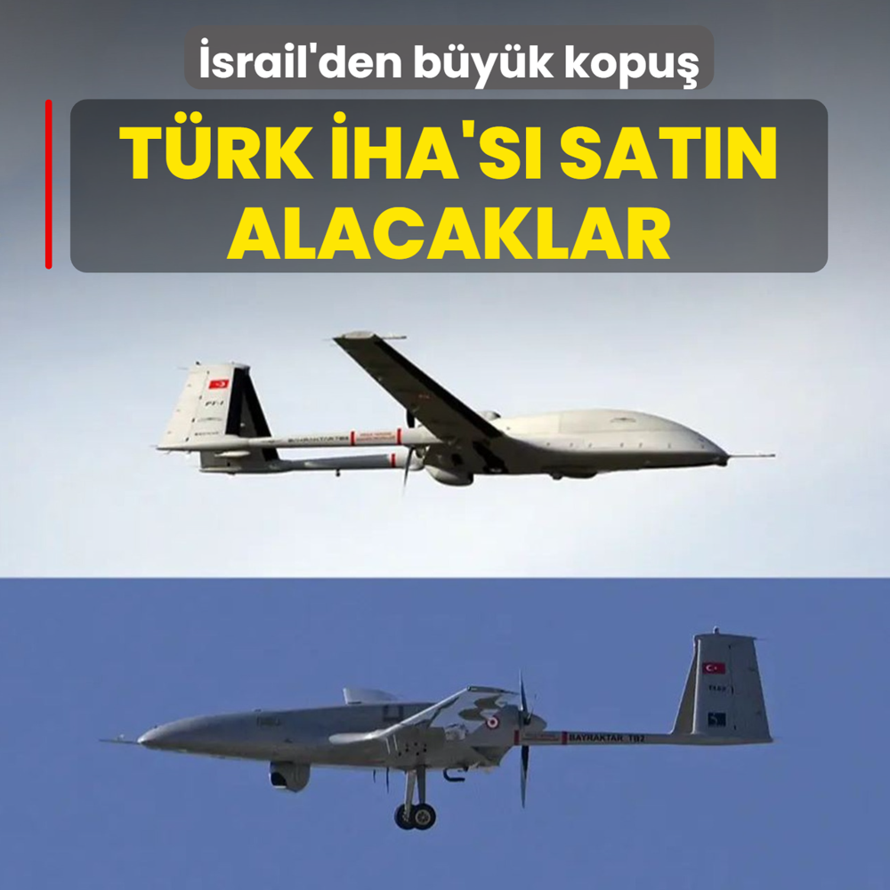 �srail'den b�y�k kopu�! T�rk �HA's� sat�n alacaklar