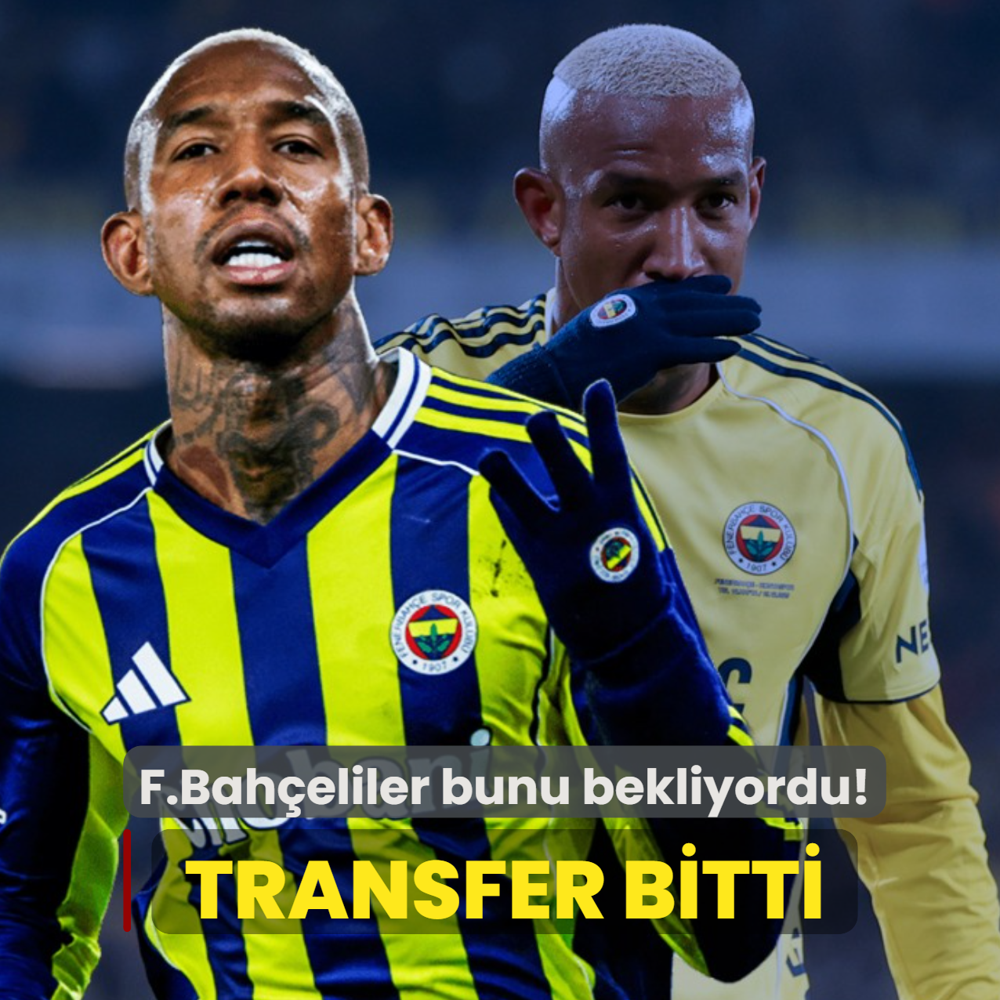 T�m Fenerbah�eliler bu haberi bekliyordu! Anderson Talisca transferi resmen bitti