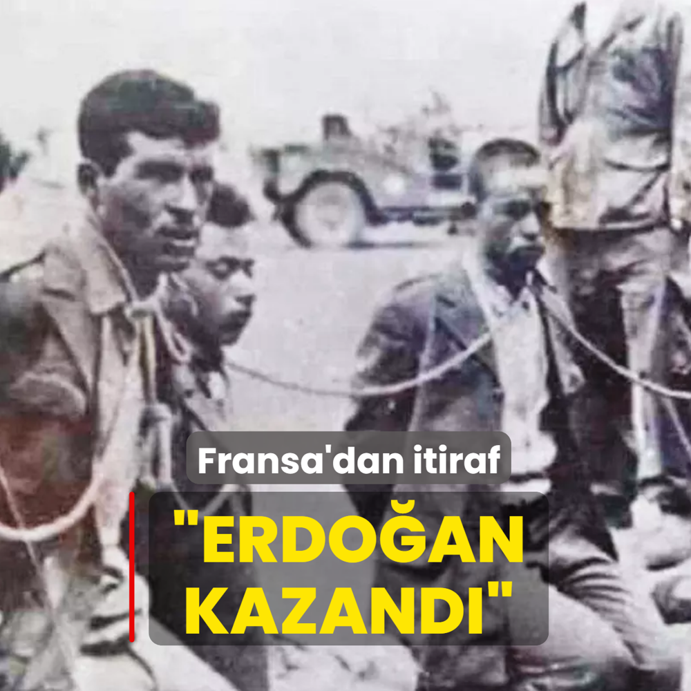 Fransa'dan itiraf: Erdo�an kazand�