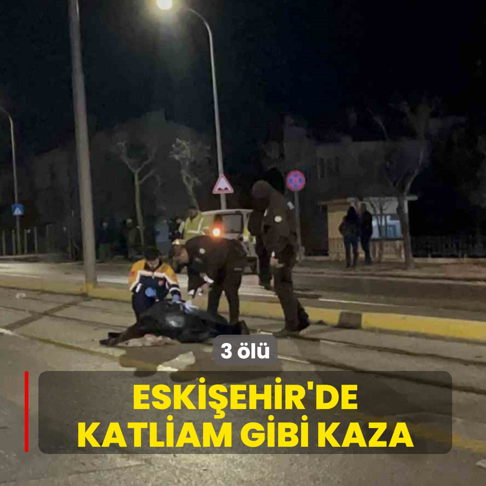 Eski�ehir'de katliam gibi kaza: 3 �l�
