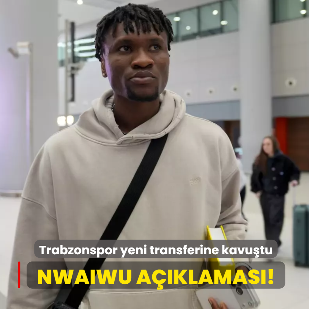 Chibuike Nwaiwu a��klamas�! Trabzonspor yeni transferine kavu�tu