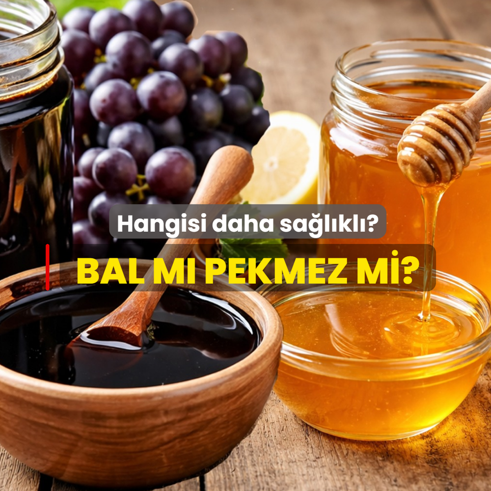 Hangisi daha sa�l�kl�: Pekmez mi bal m�? Beslenme uzman� kesin cevab� verdi