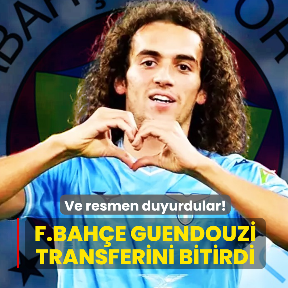 Ve resmen duyurdular! Fenerbah�e, Matteo Guendouzi transferini bitirdi