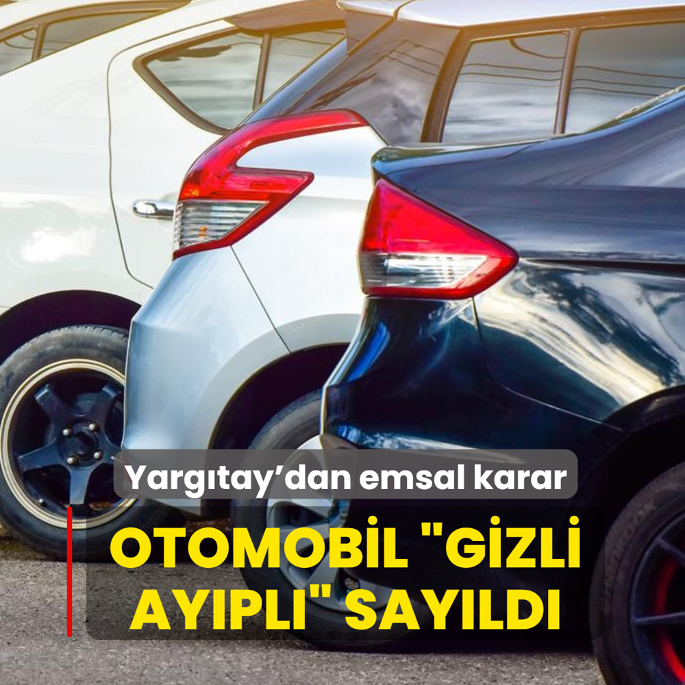Yarg�tay'dan emsal karar: Otomobil �gizli ay�pl�� say�ld�