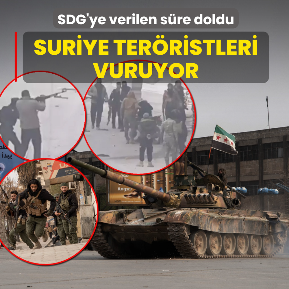 SDG'ye verilen s�re doldu! Suriye ter�ristleri vuruyor