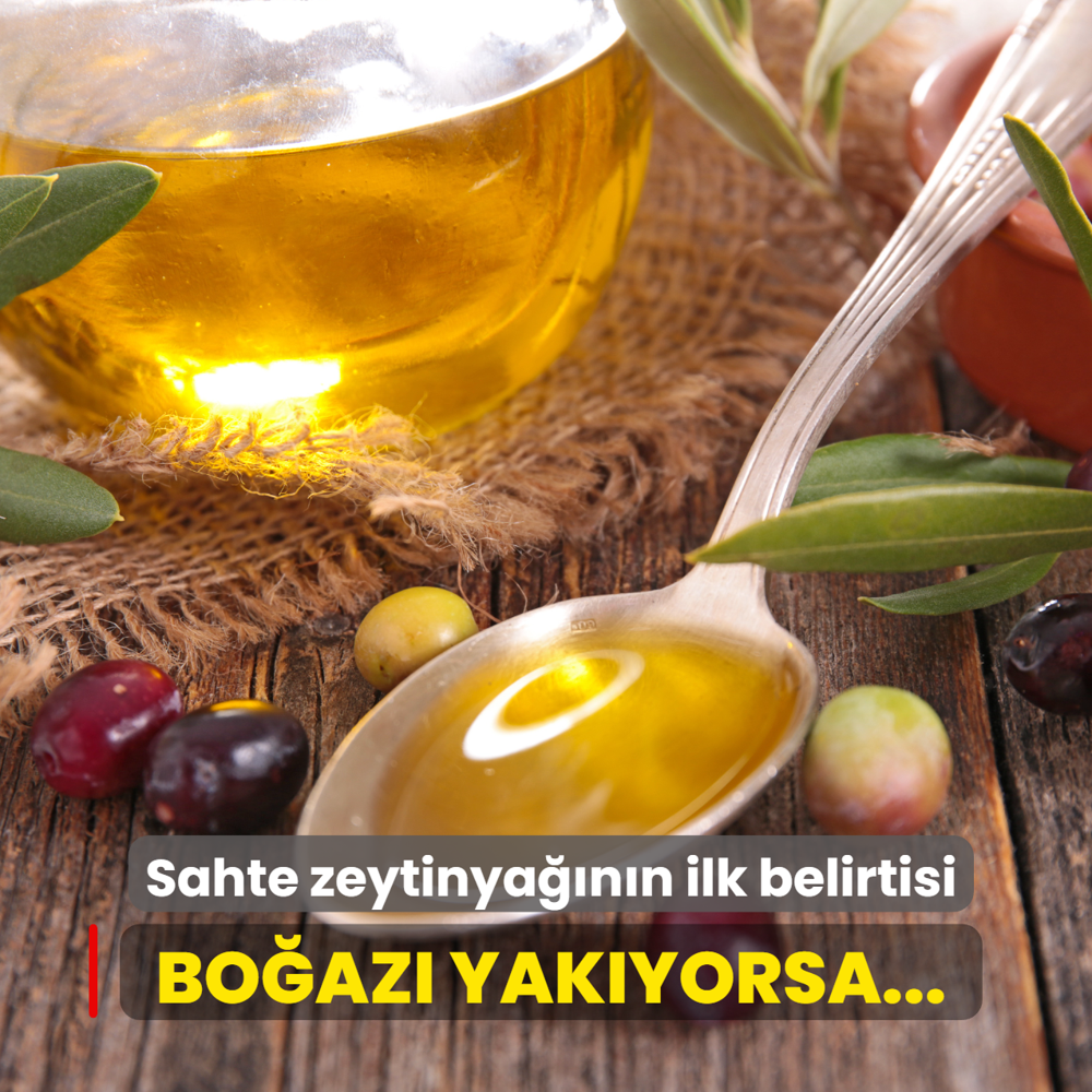Paran�z ��pe gitmeyecek: Bo�az� yak�yorsa... Sahte zeytinya��n� anlaman�n 3 yolu