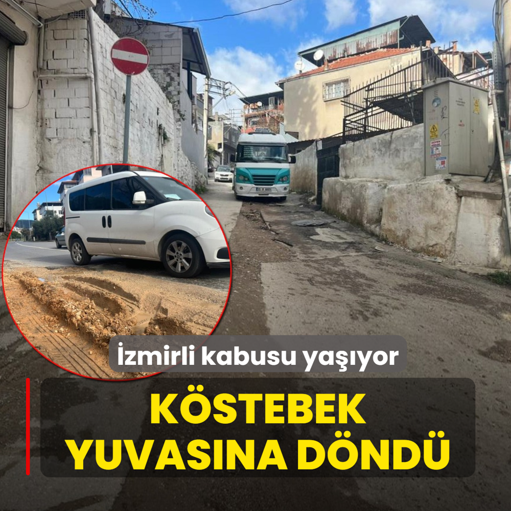 �zmirli kabusu ya��yor! K�stebek yuvas�na d�nd�