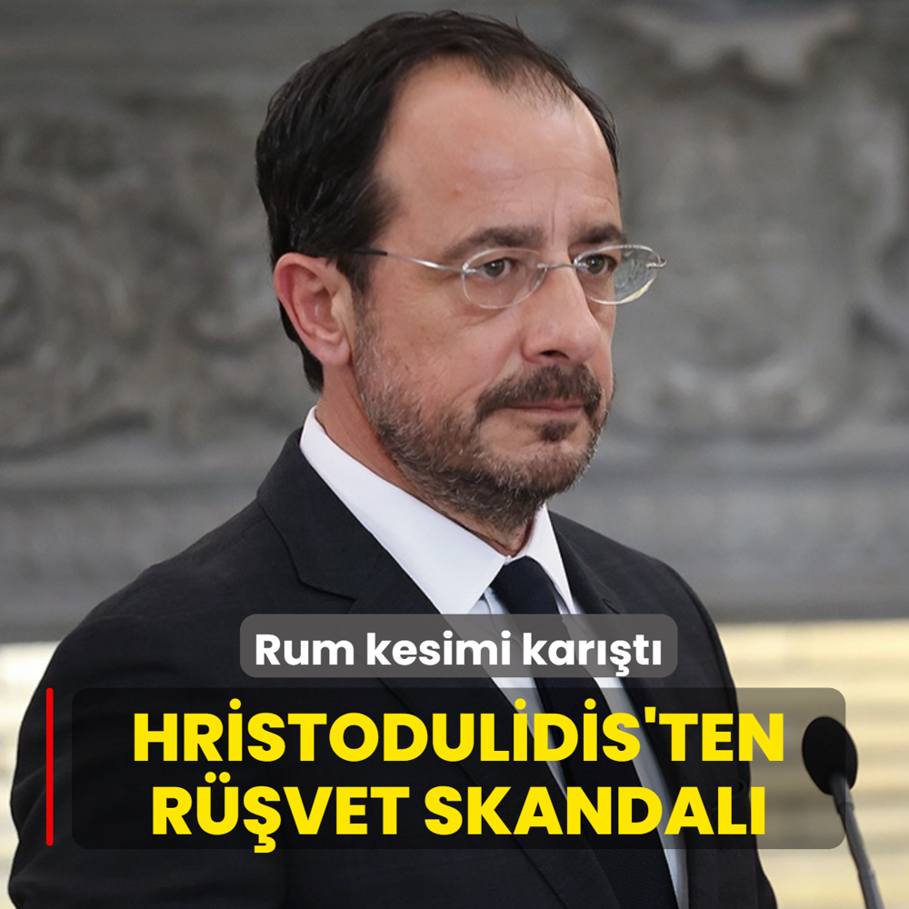 Rum kesimi kar��t�: Hristodulidis'ten r��vet skandal�
