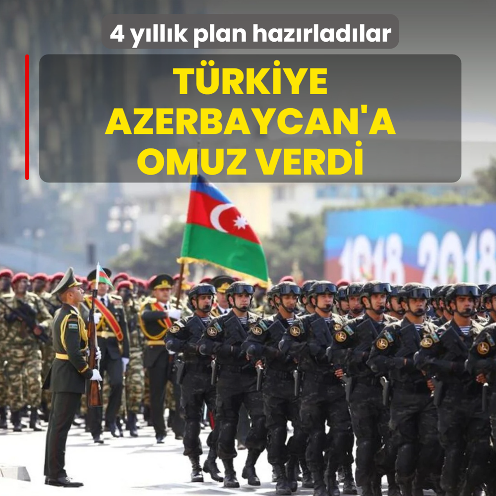 T�rkiye Azerbaycan'a omuz verdi! 4 y�ll�k plan haz�rlad�lar