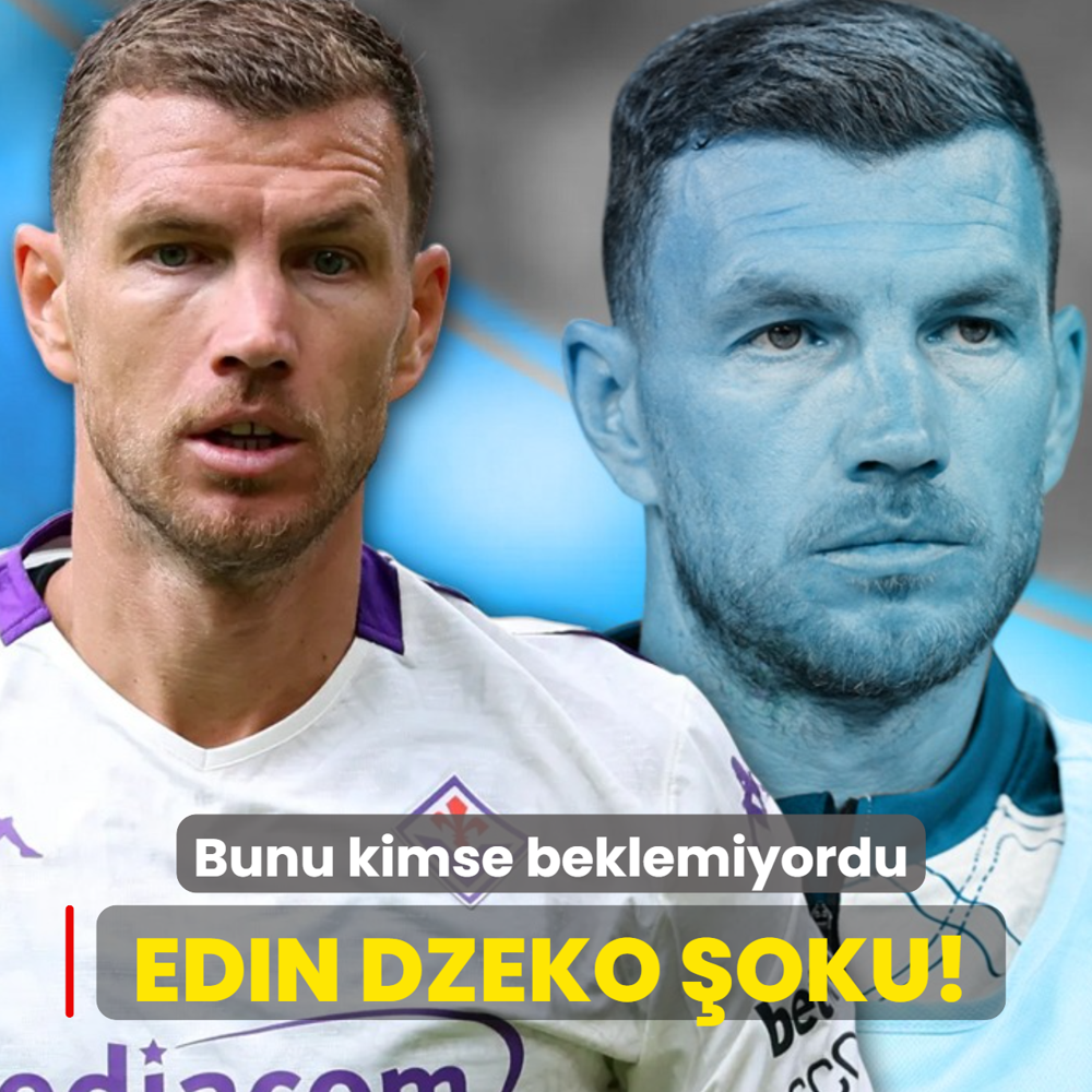 Edin Dzeko �oku! Bunu kimse beklemiyordu