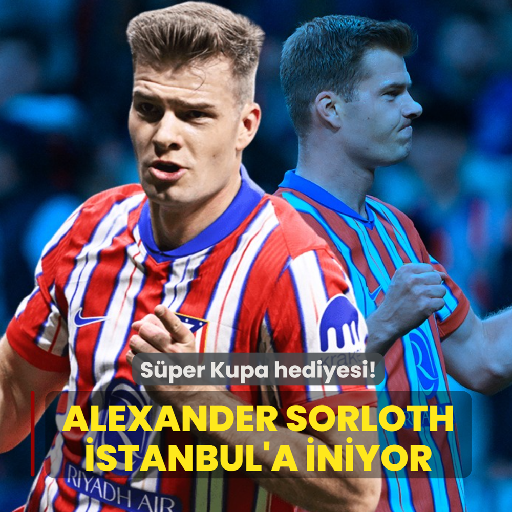 S�per Kupa hediyesi! Alexander S�rloth, �stanbul'a iniyor