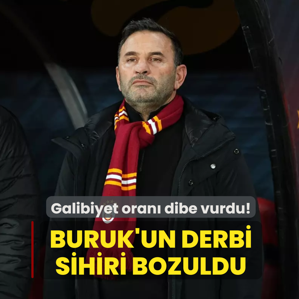 Buruk'un derbi sihiri bozuldu