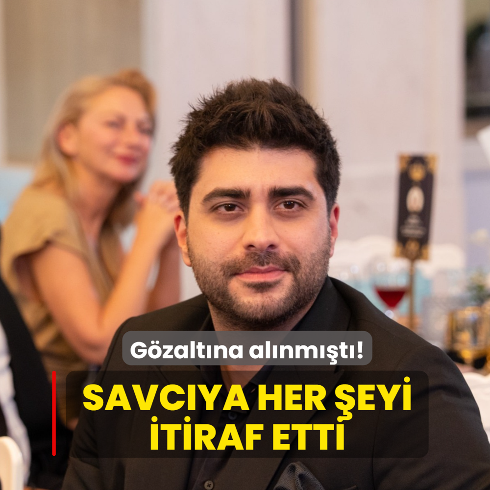 G�zalt�na al�nm��t�! �tiraf etti: �Kulland�m, pi�man�m!�