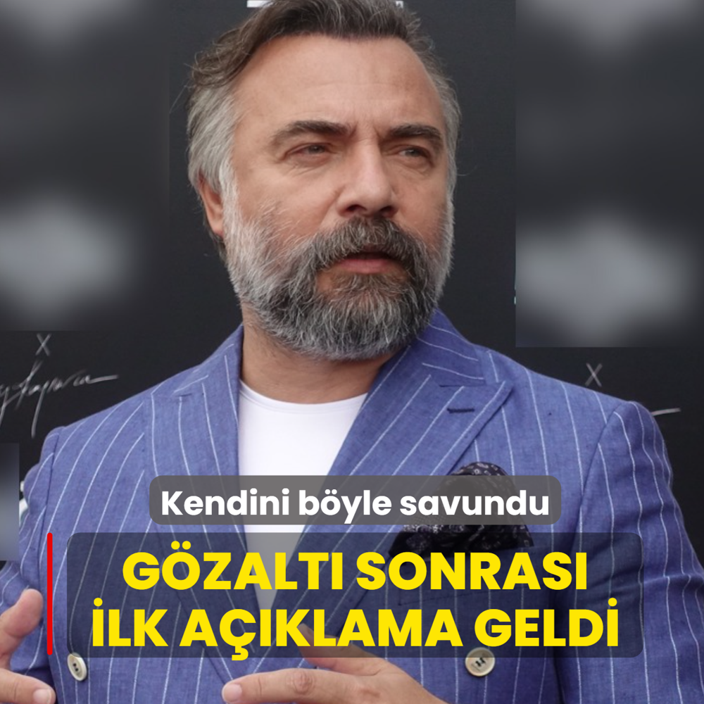 G�zalt� sonras� ilk a��klama geldi!