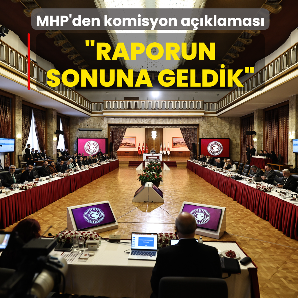 MHP Genel Ba�kan Yard�mc�s� Feti Y�ld�z: Raporun sonuna geldik