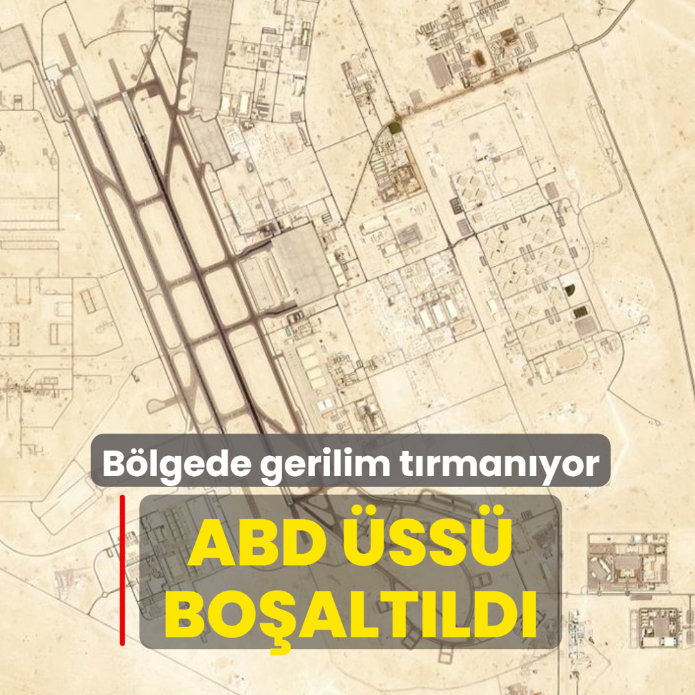 B�lgede gerilim t�rman�yor... ABD �ss� bo�alt�ld�