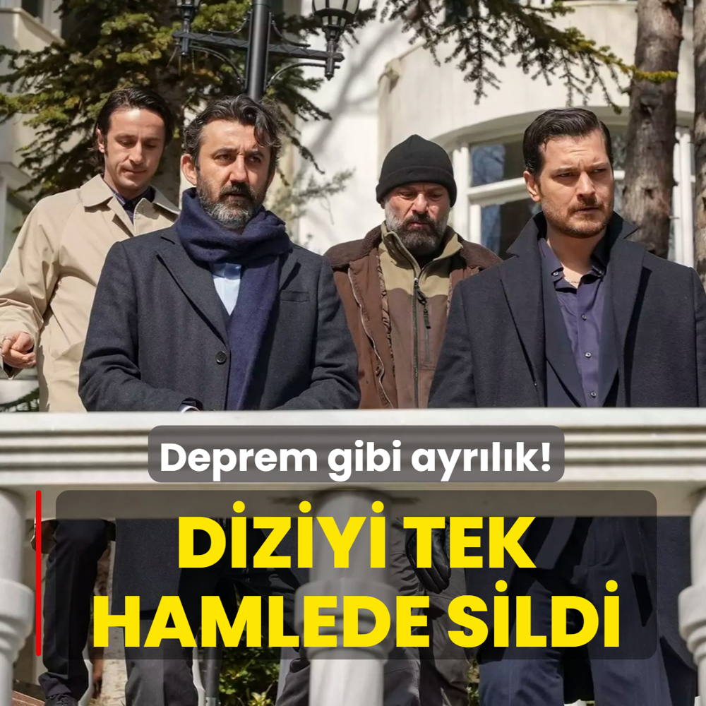 B�y�k deprem! Payla��mlar� sildi, diziyi takipten ��kt�