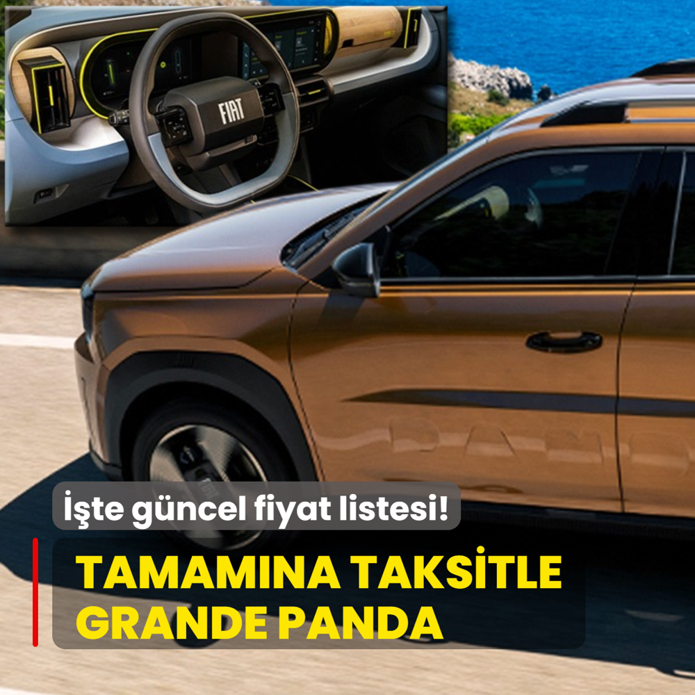 Fiat yapt� yapaca��n�: Tamam�na taksitle Grande Panda! ��te g�ncel fiyat listesi...