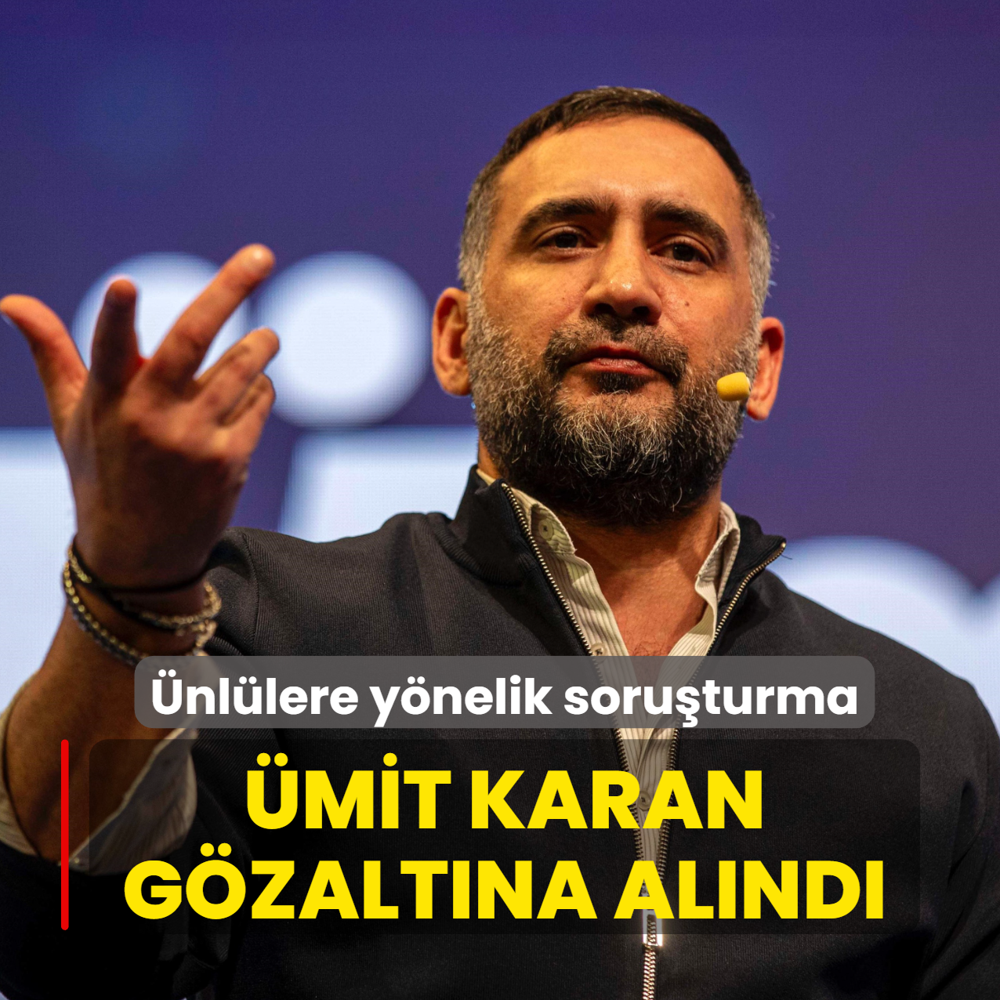 �nl�lere y�nelik soru�turma... �mit Karan g�zalt�na al�nd�