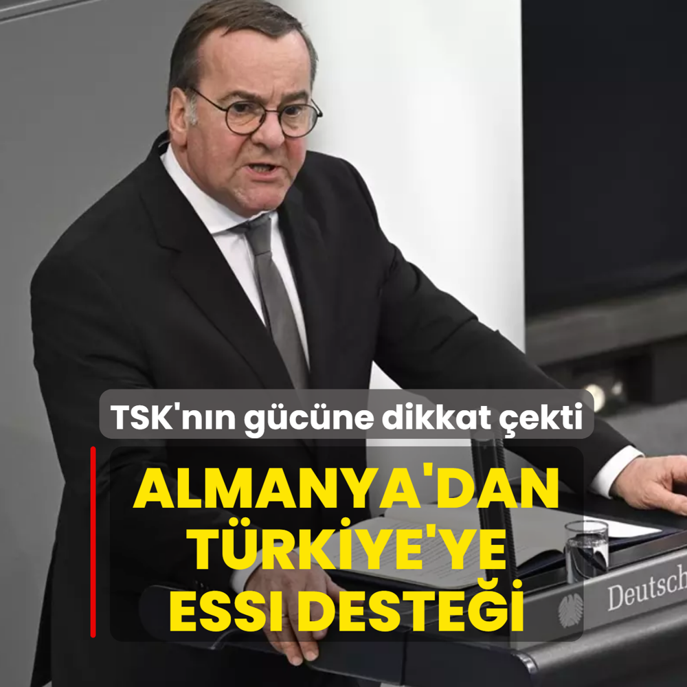 Almanya'dan T�rkiye'ye ESSI deste�i! T�rk Silahl� Kuvvetleri'nin g�c�ne dikkat �ekti