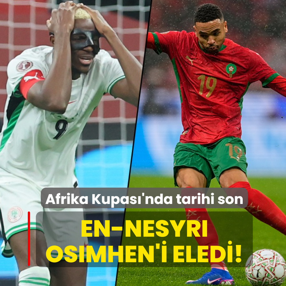 En-Nesyri Osimhen'i eledi! Afrika Kupas�'nda tarihi son