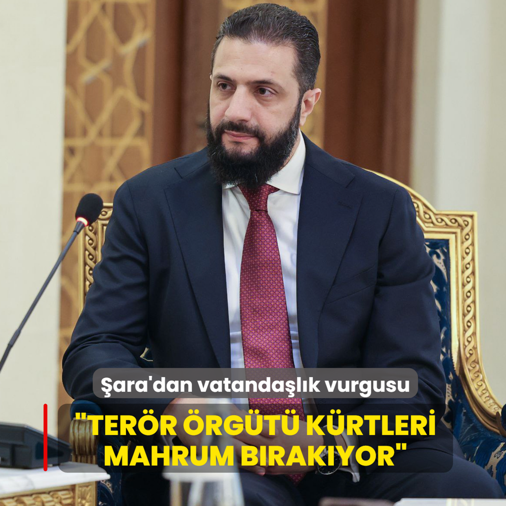 Suriye Devlet Ba�kan� �ara'dan vatanda�l�k vurgusu... �Ter�r �rg�t� K�rtleri mahrum b�rak�yor�