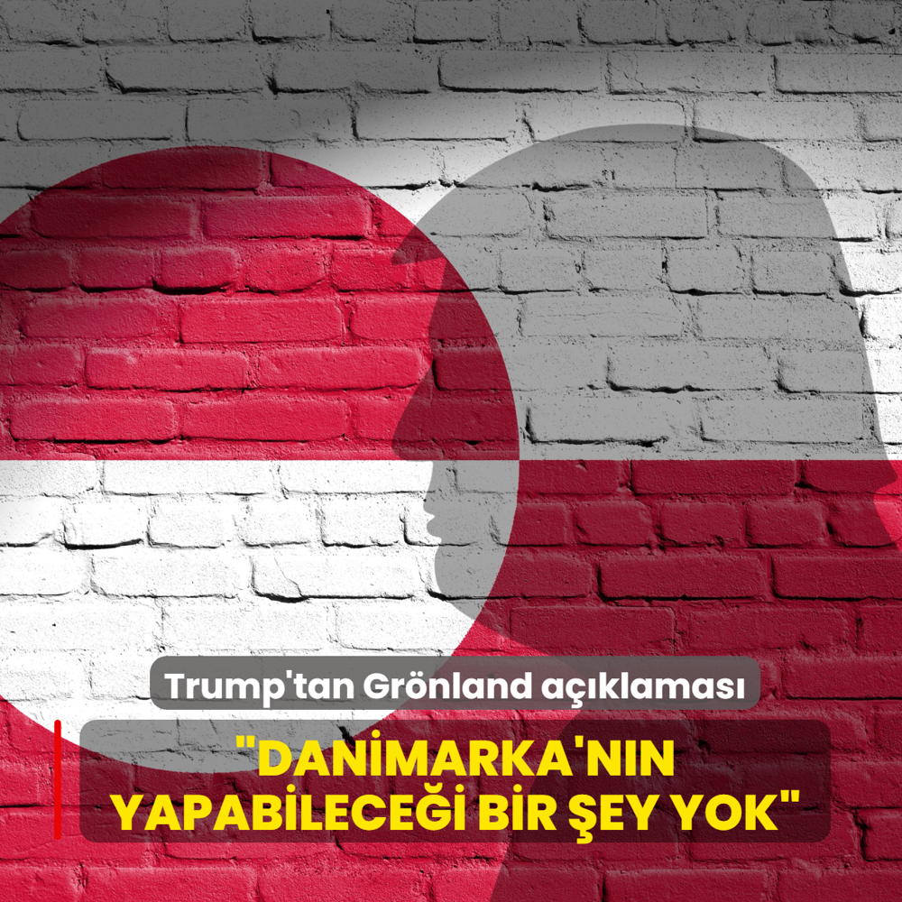 Trump'tan Gr�nland a��klamas�... �Danimarka'n�n yapabilece�i bir �ey yok�