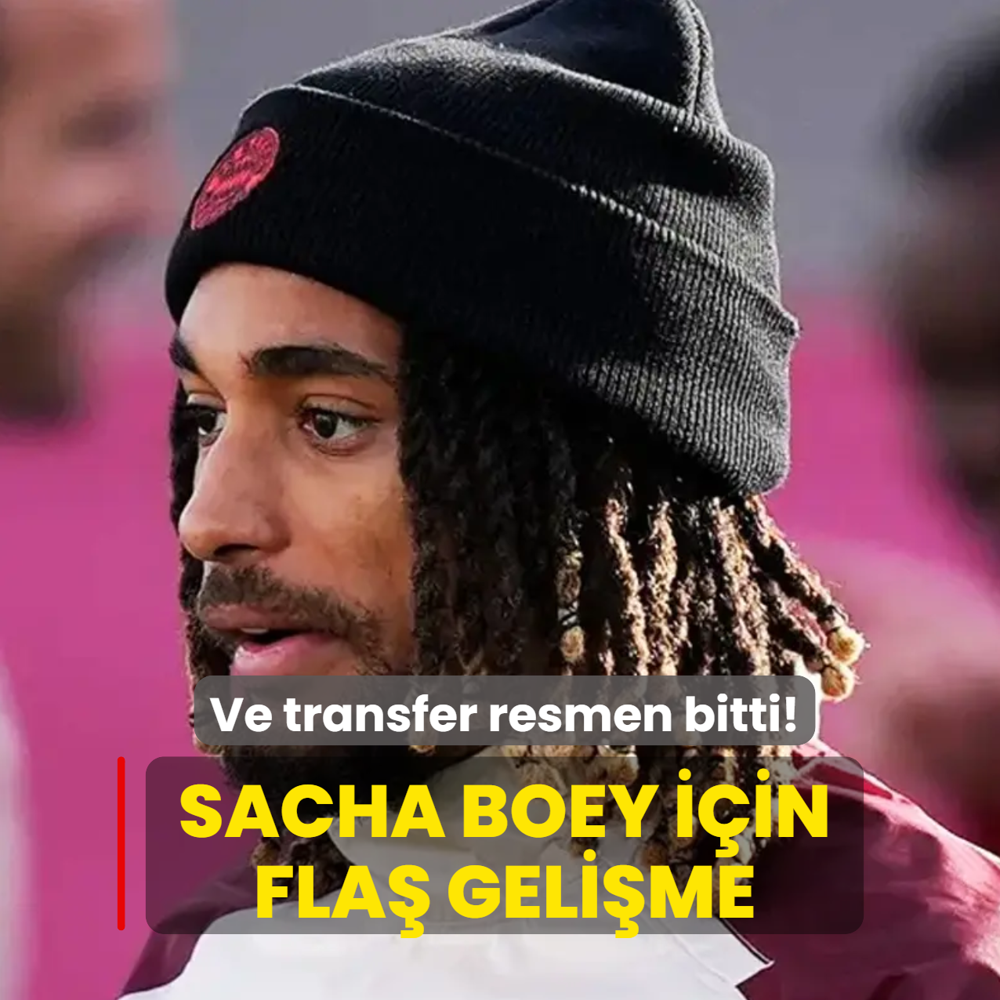 Ve transfer resmen bitti! Sacha Boey'i duyurdular