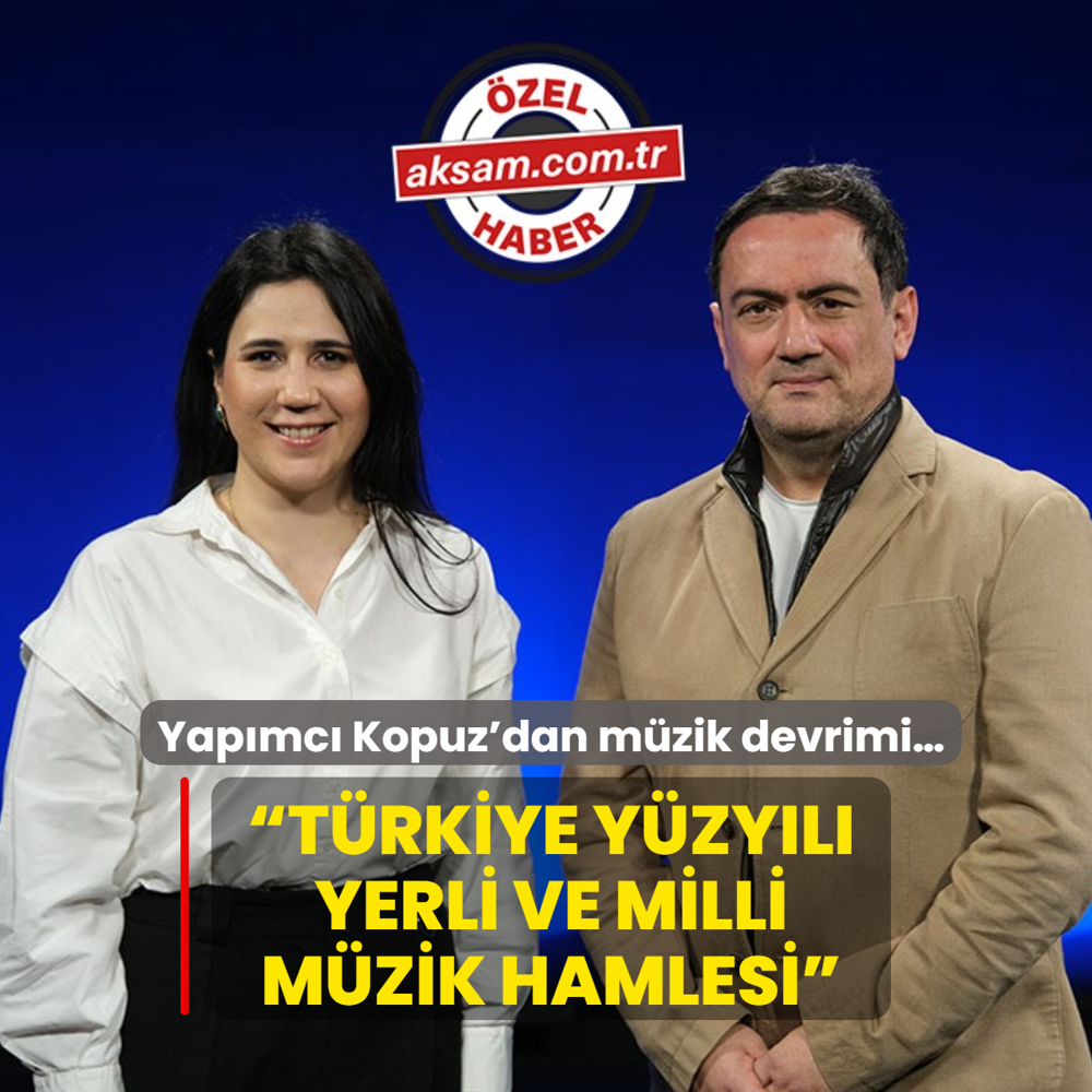 Yap�mc� U�ur Kopuz'dan T�rkiye Y�zy�l�'na yak���r m�zik devrimi�