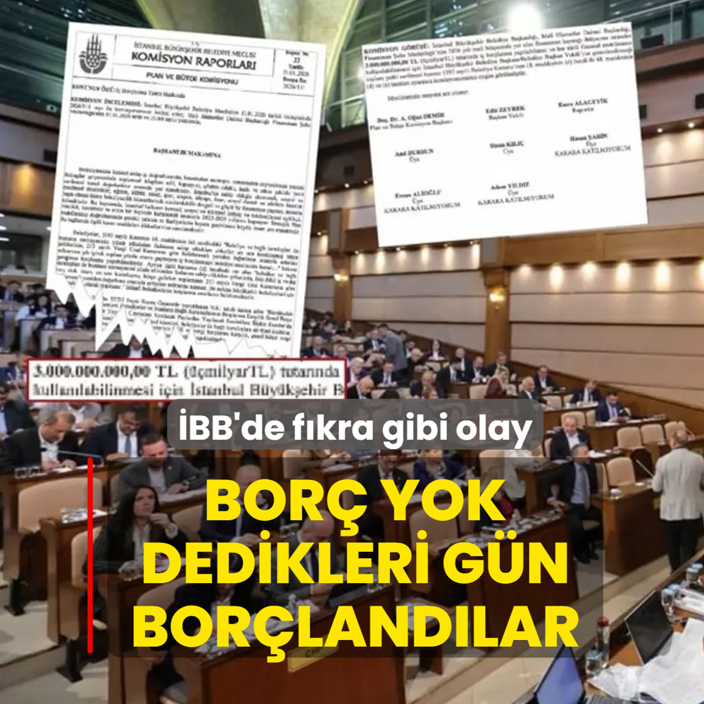 Bor� yok dedikleri g�n bor�land�lar!