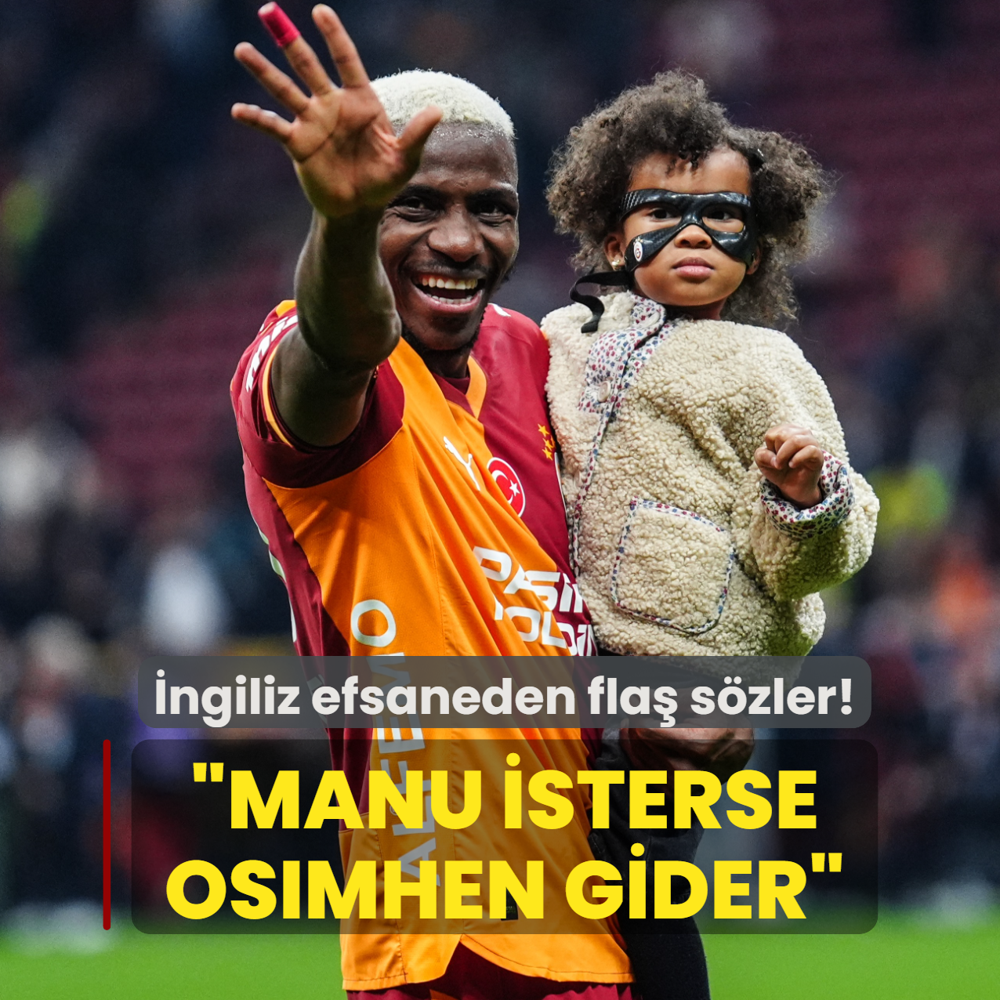 �ngiliz efsaneden fla� s�zler! �ManU isterse Victor Osimhen gider�