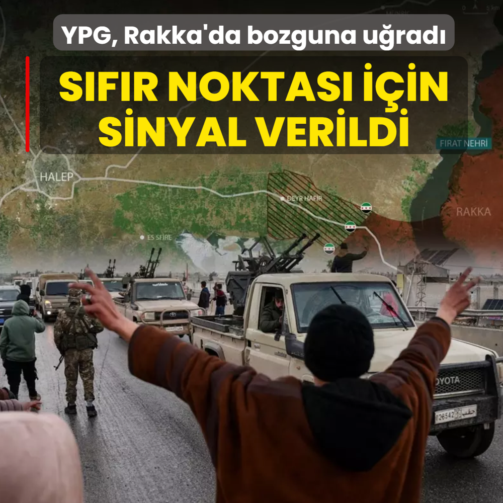 Ter�r �rg�t� YPG, Rakka'da bozguna u�rad�! S�f�r noktas� i�in sinyal verildi
