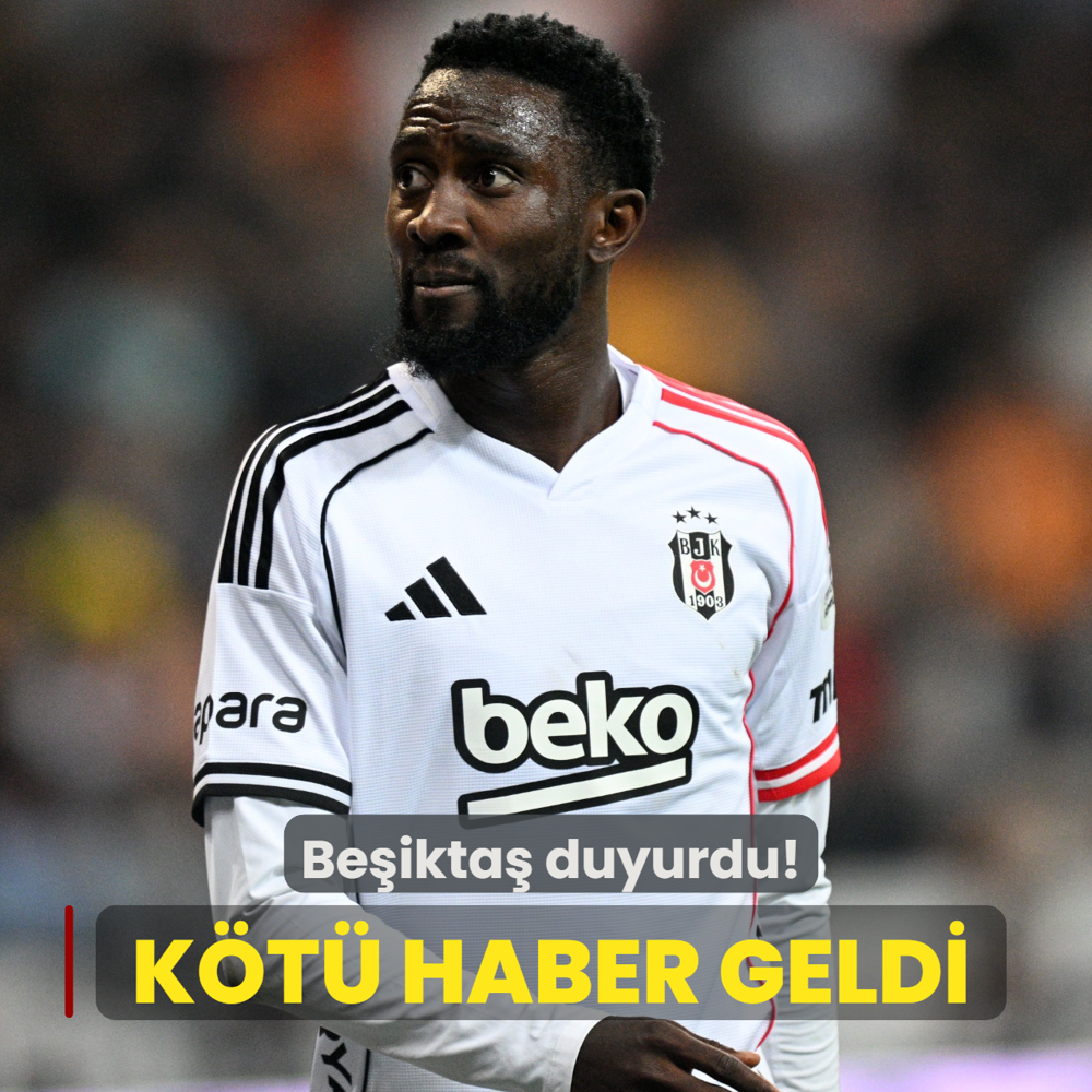 Be�ikta� duyurdu! Wilfred Ndidi'den k�t� haber