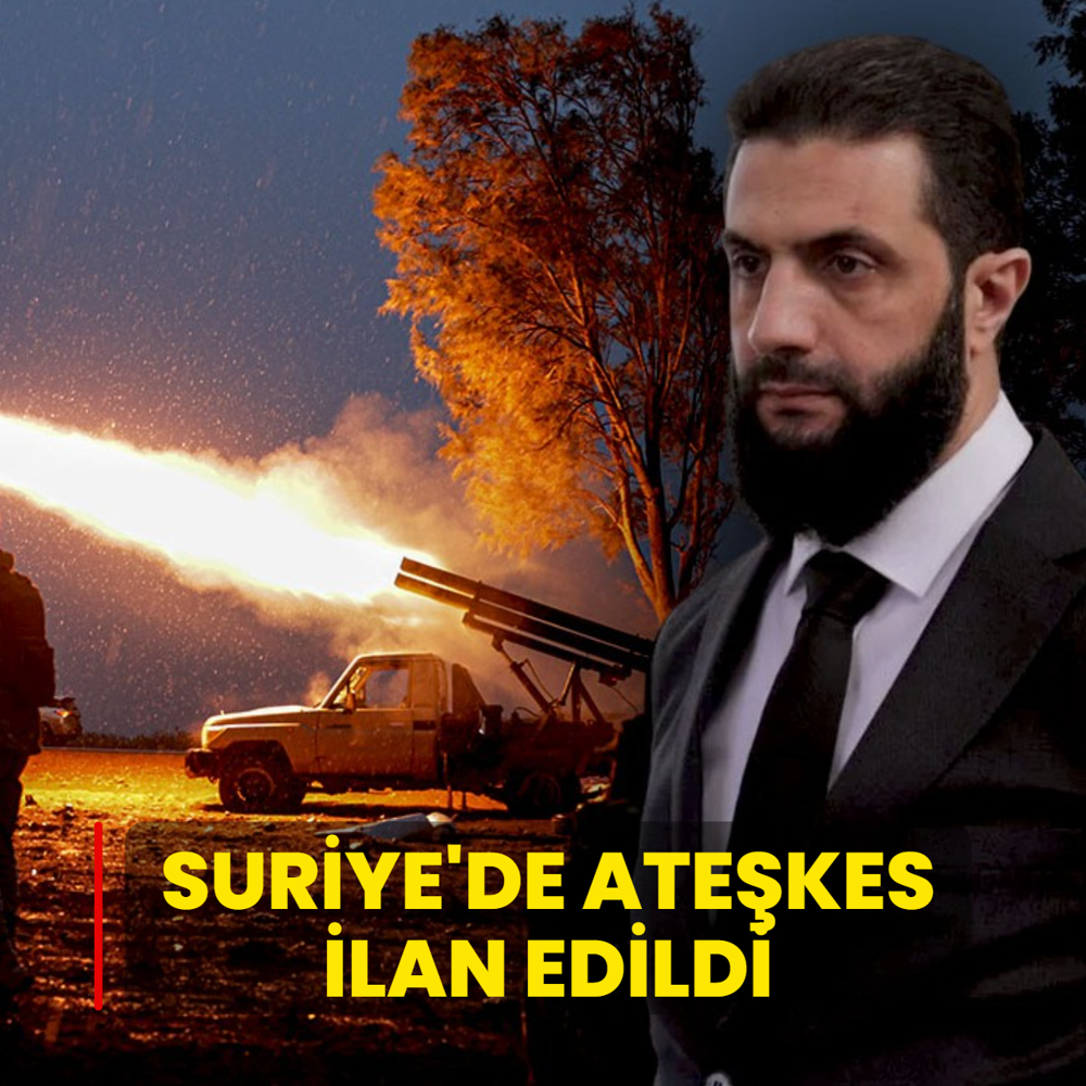 Suriye ter�rden temizleniyor... Ate�kes ilan edildi