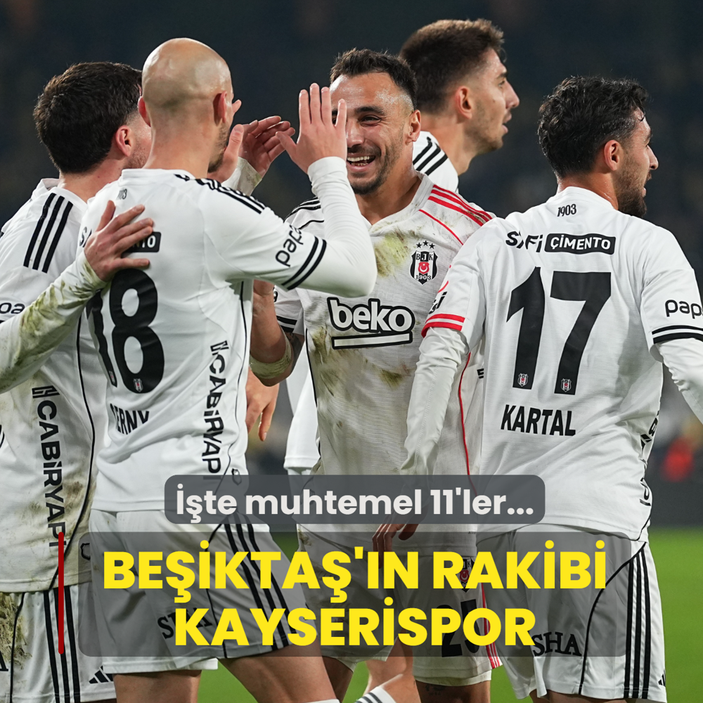 Be�ikta�'�n rakibi Kayserispor! ��te muhtemel 11'ler...
