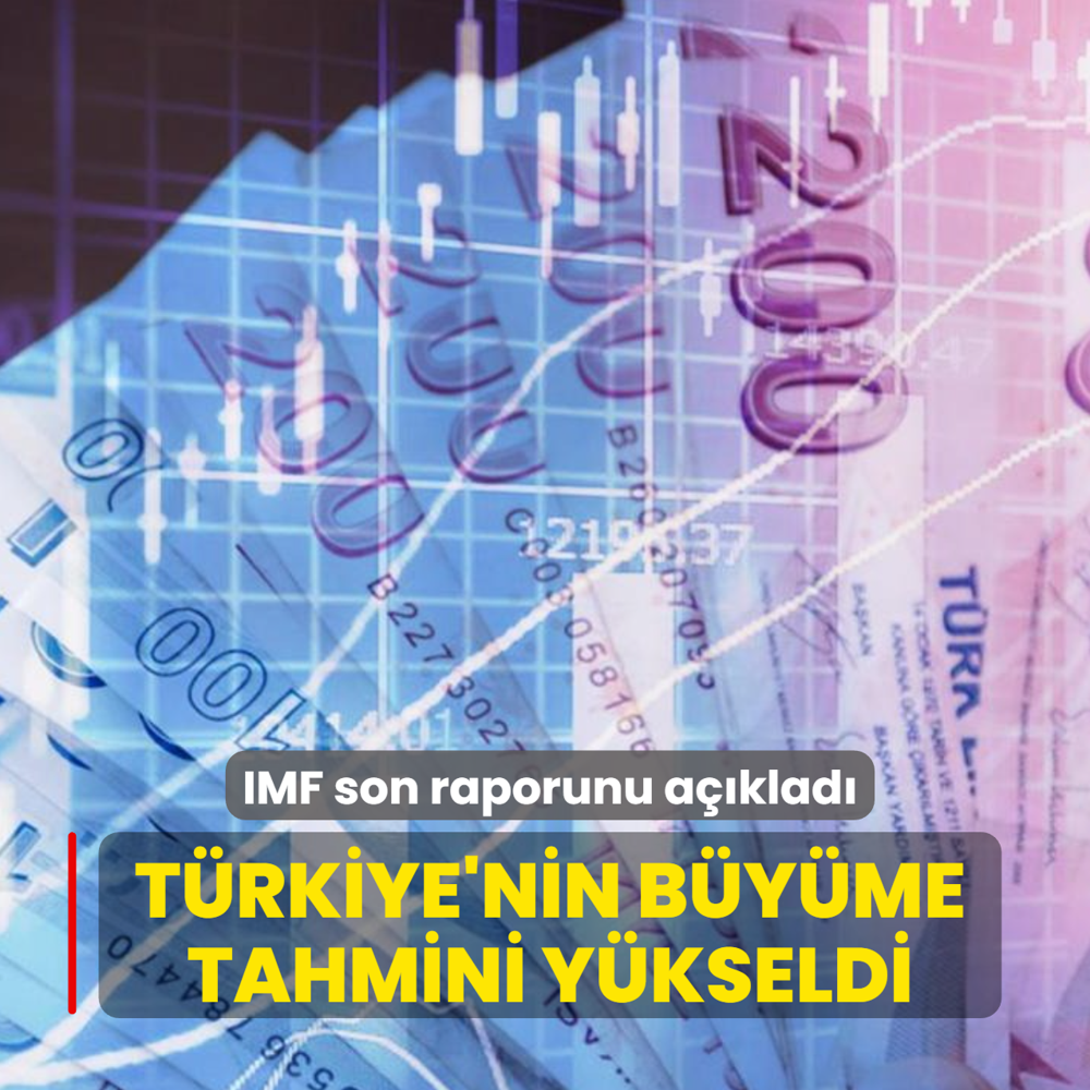 IMF, T�rkiye'nin b�y�me tahminini y�kseltti
