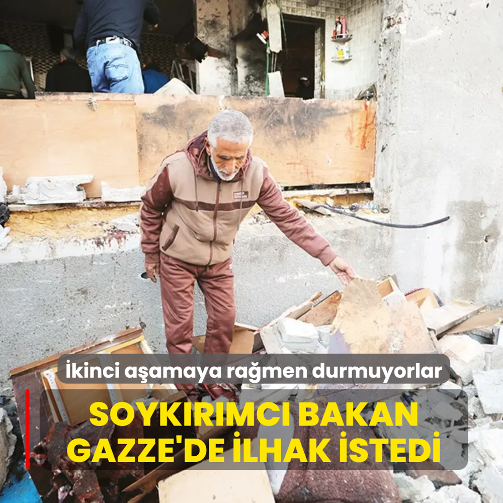 Soyk�r�mc� �srail, ikinci a�amaya ra�men durmuyor