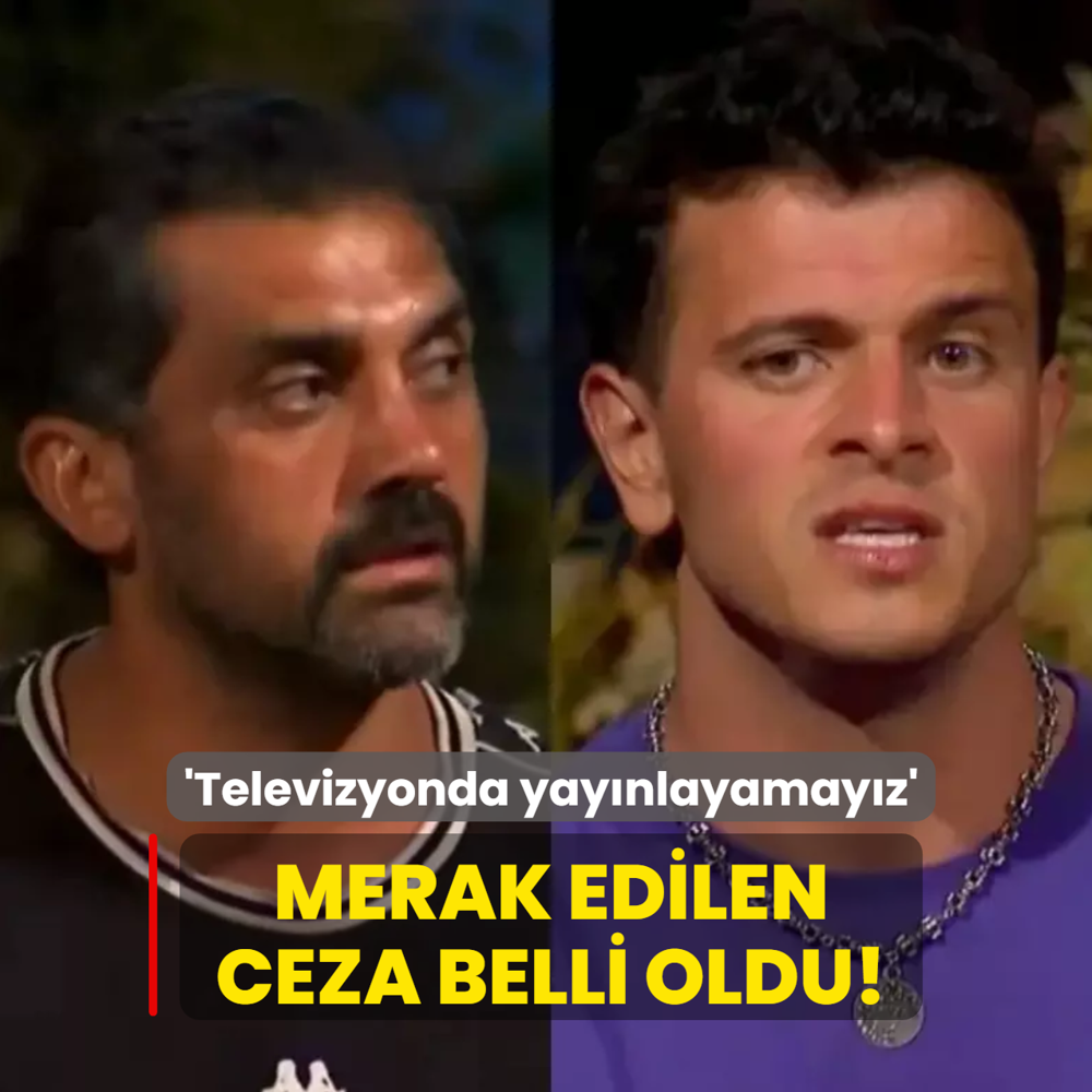 Survivor'da 'televizyonda yay�nlayamay�z' denilen o ceza belli oldu!